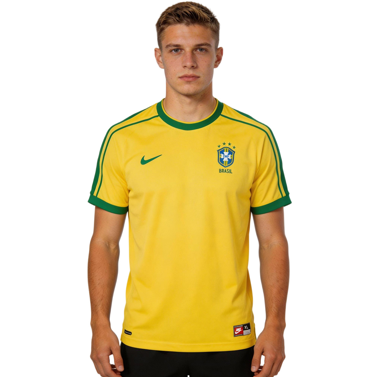 Retro Brazil Home Jersey World Cup 1998