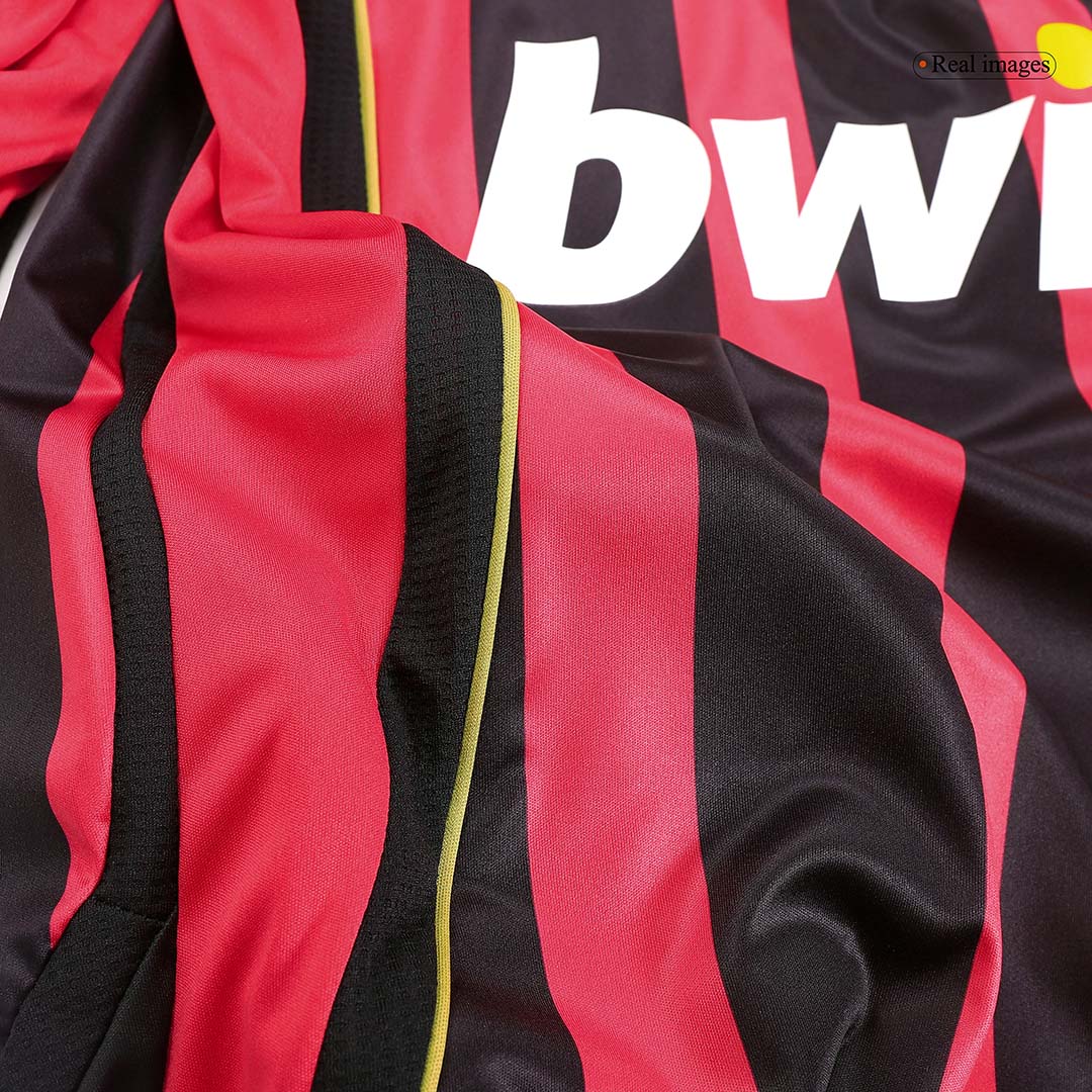 Retro AC Milan Home Long Sleeve Jersey 2006/07