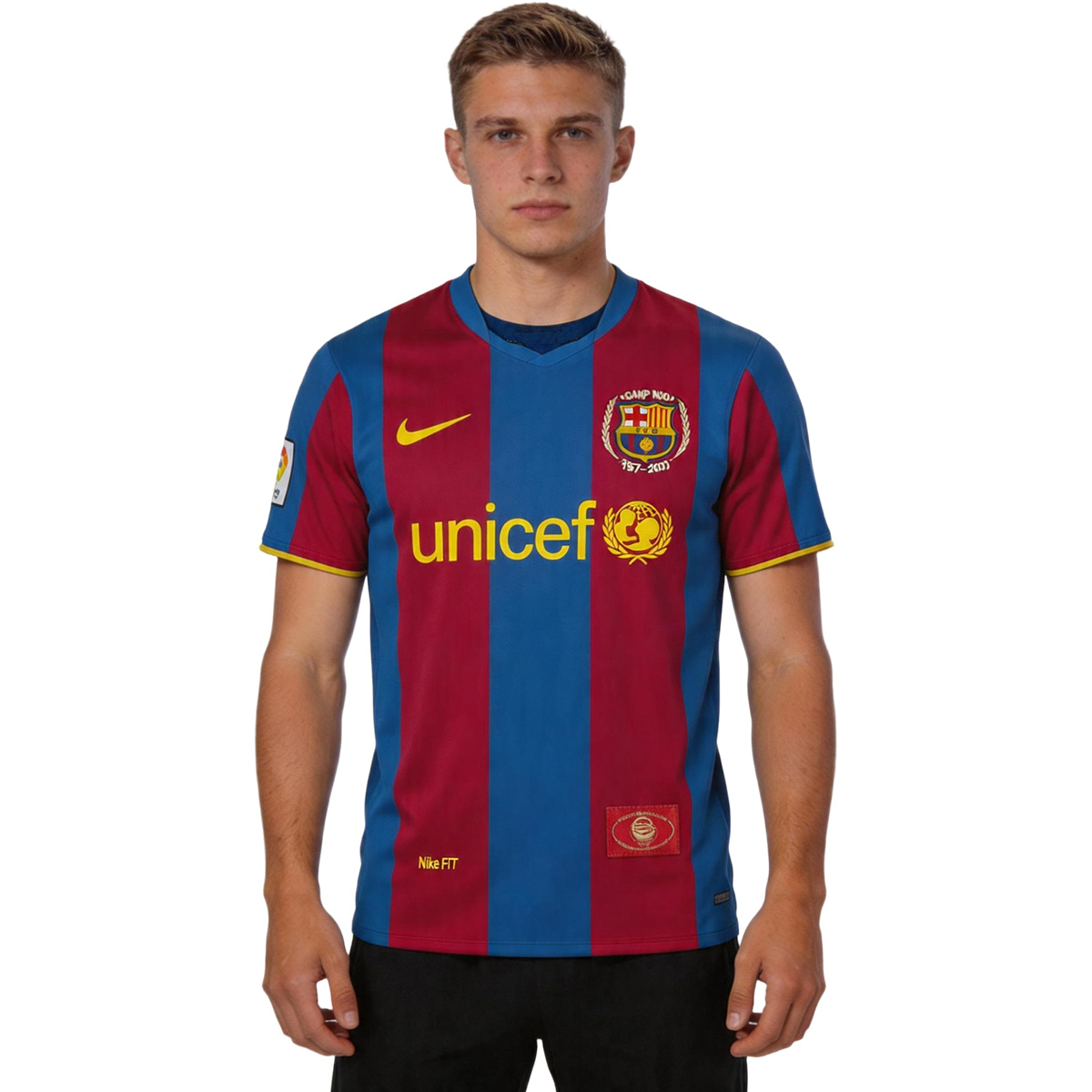Retro Barcelona Home 50-Years Anniversary Jersey 2007/08