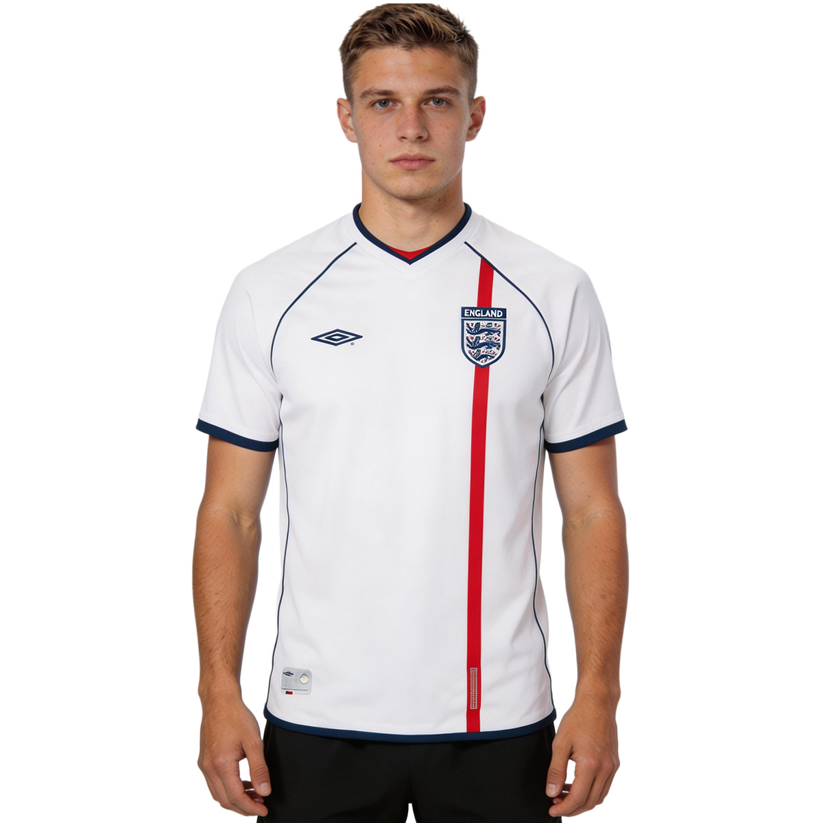 Retro England Home Jersey World Cup 2002