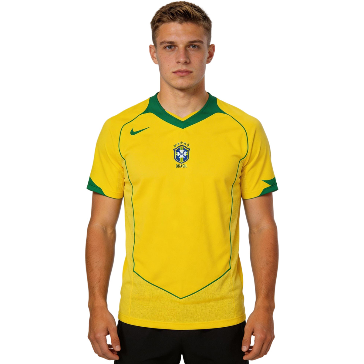 Retro Brazil Home Jersey 2004