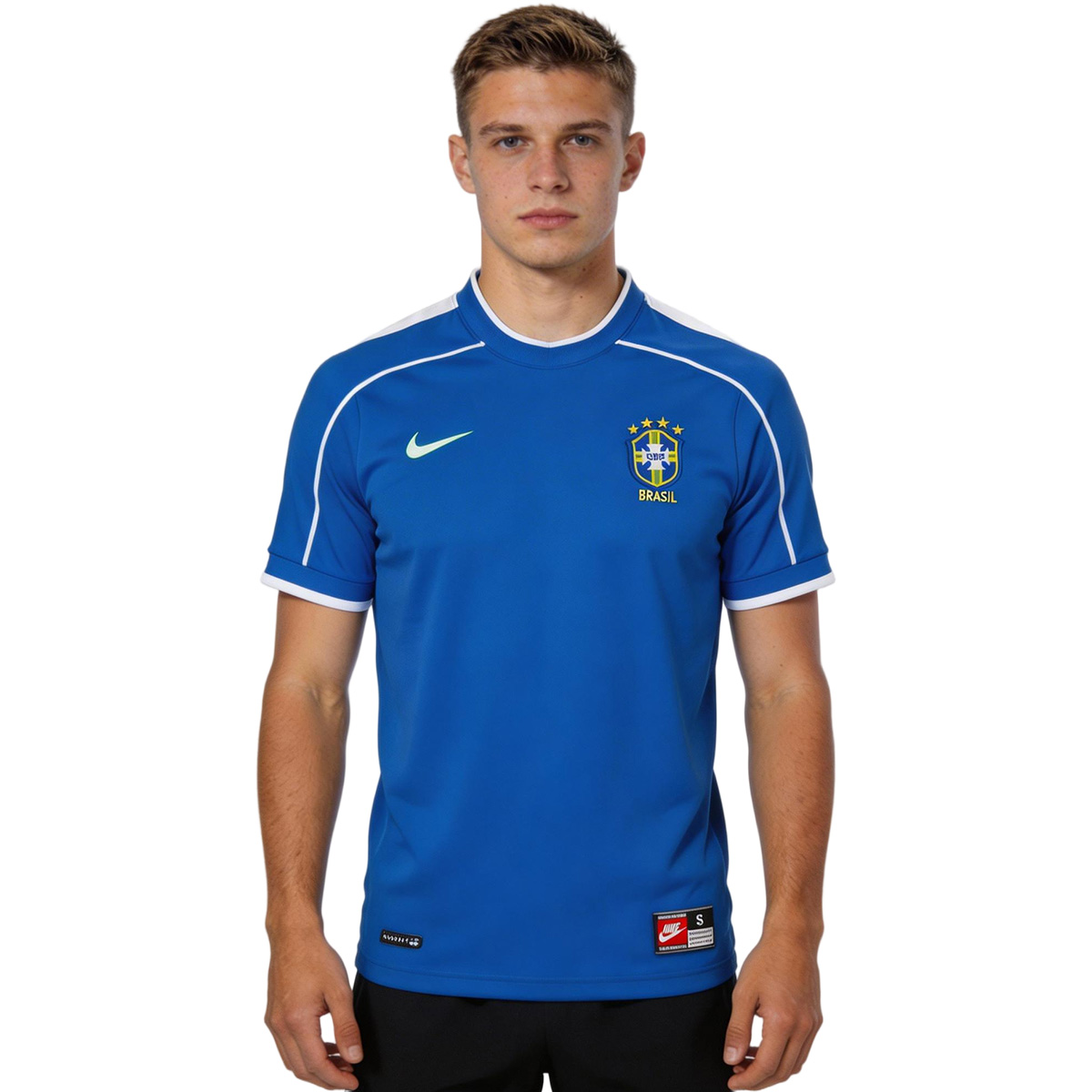 Retro Brazil Away Jersey World Cup 1998