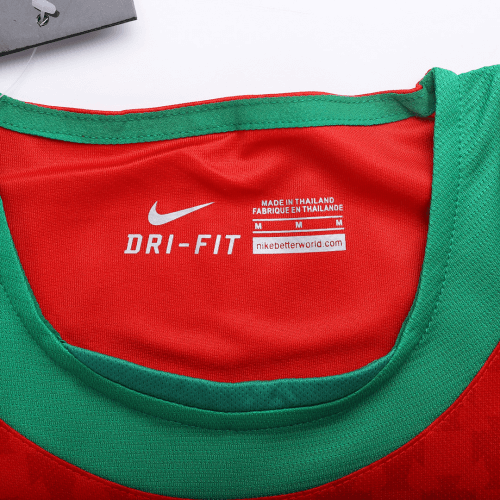 Figo #7 Retro Portugal Home Jersey Euro 2004