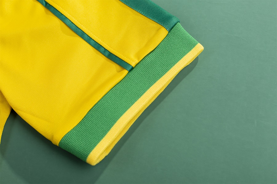 R.CARLOS #6 Retro Brazil Home Jersey World Cup 1998