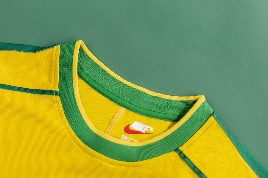 R.CARLOS #6 Retro Brazil Home Jersey World Cup 1998