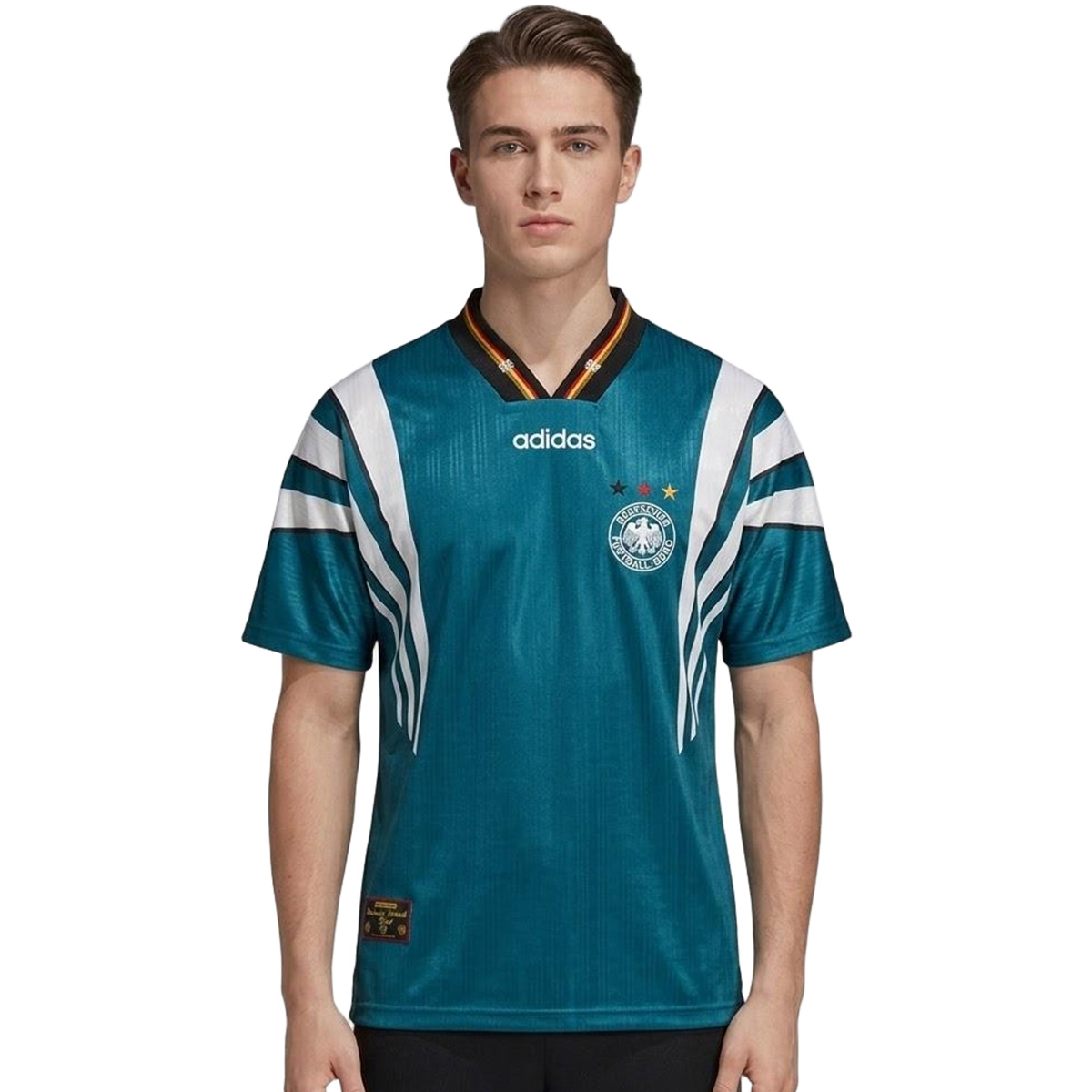 Germany Retro Jersey Away Euro Cup 1996