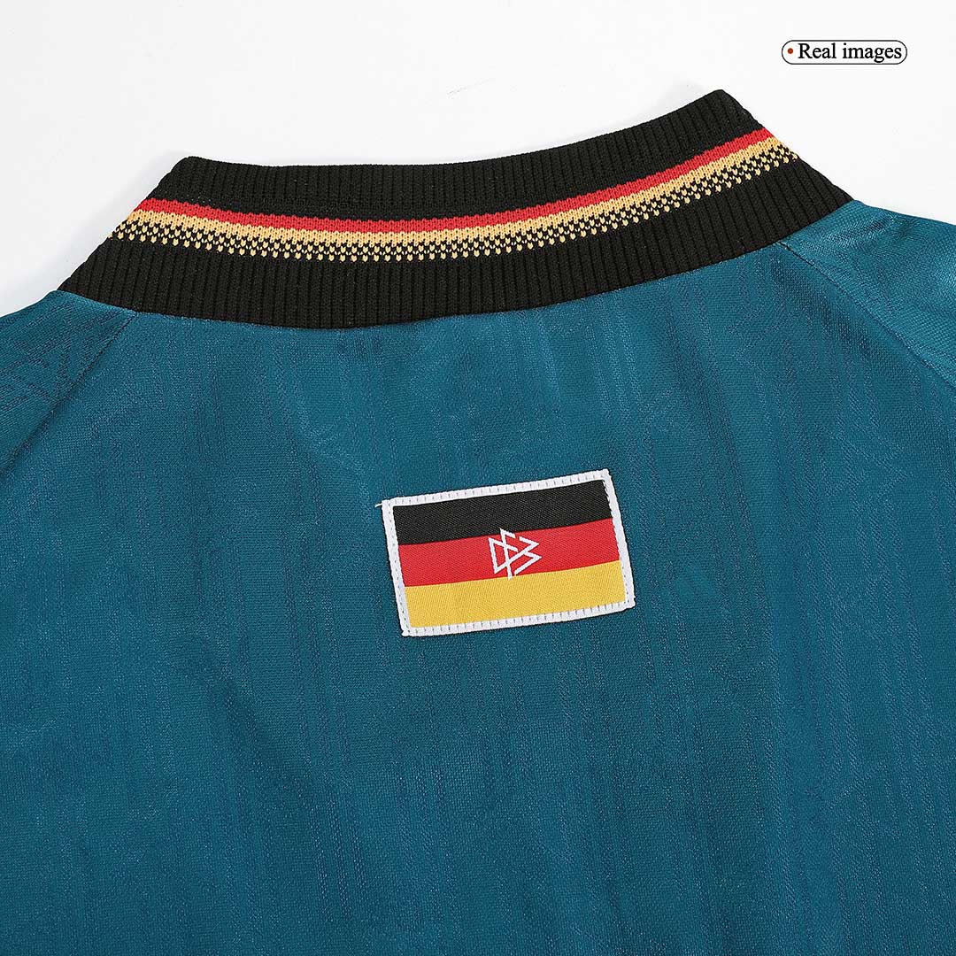 Germany Retro Jersey Away Euro Cup 1996