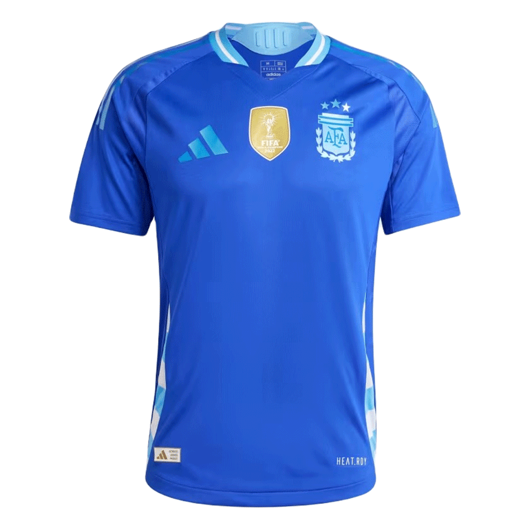 Argentina Away Match Jersey Player Version Copa America 2024