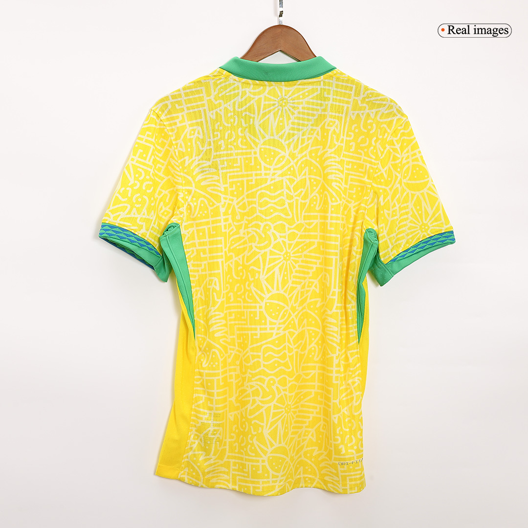 Brazil Home Match Jersey Player Version Copa America 2024