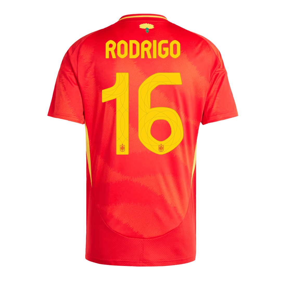 RODRIGO #16 Spain Home Jersey Euro 2024 - [Supre Replica]