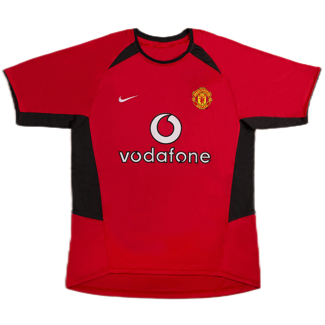v.Nistelrooy #10 Retro Manchester United Home Jersey 2002/04