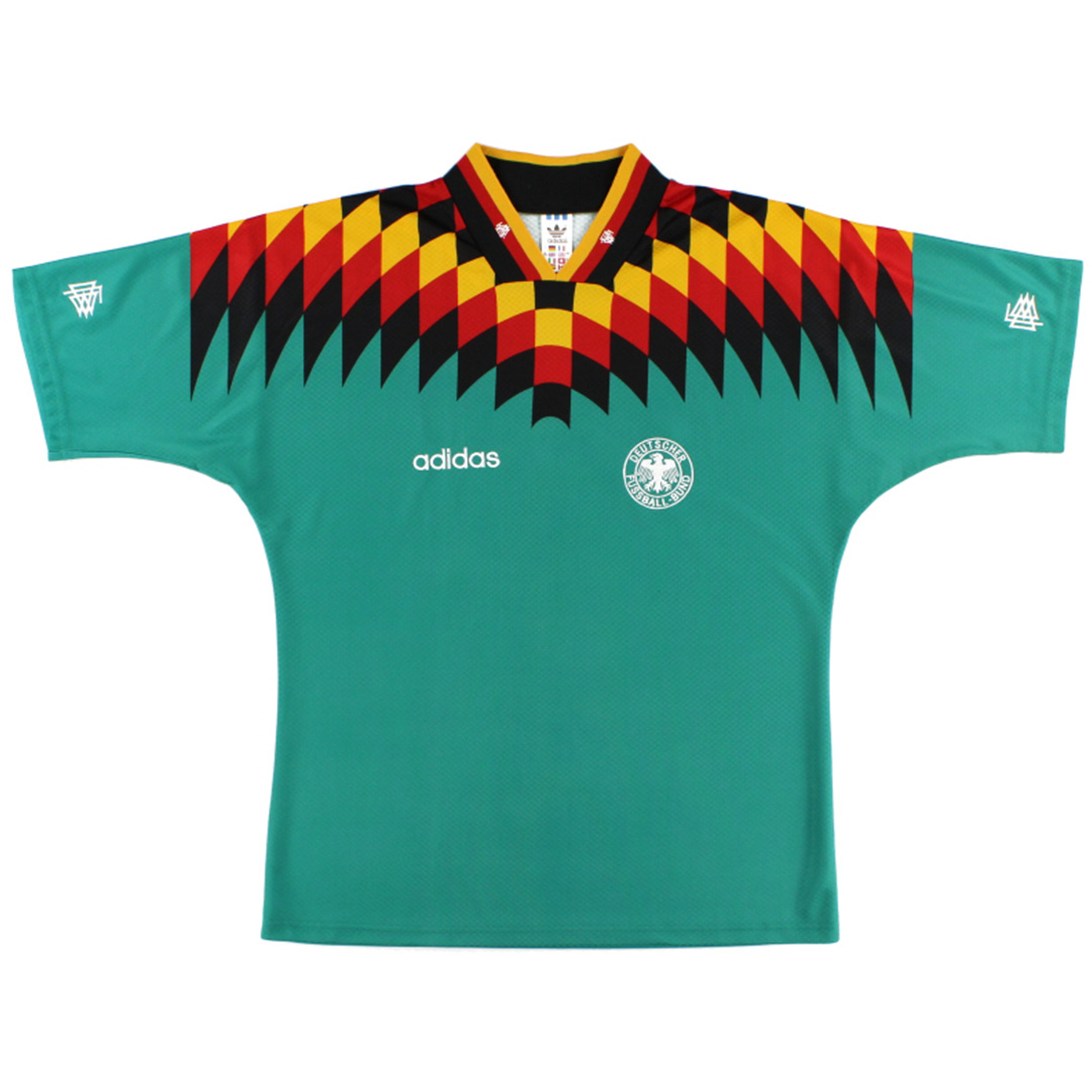 Völler #13 Germany Retro Jersey Away World Cup 1994