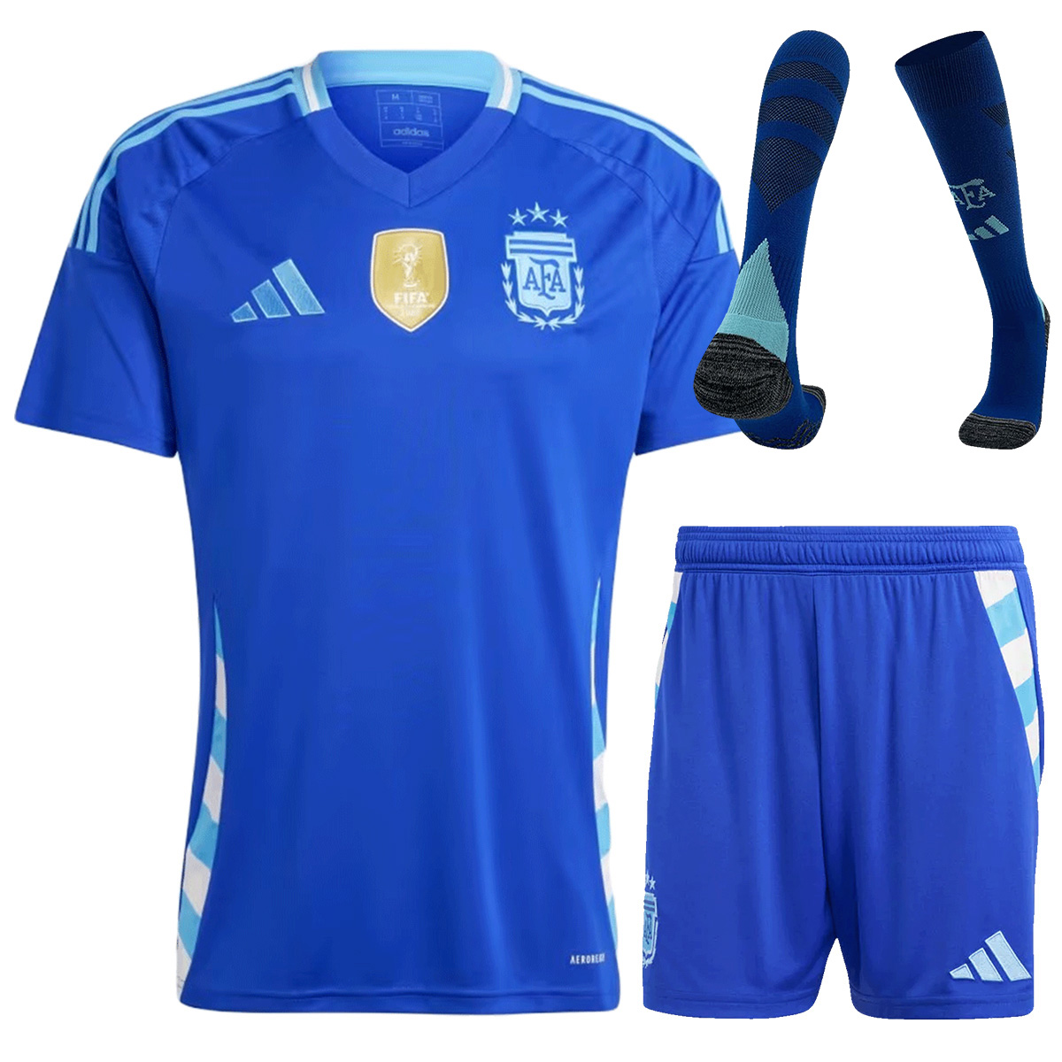 [Super Replica] Argentina Away Full Jersey Kit Copa America 2024