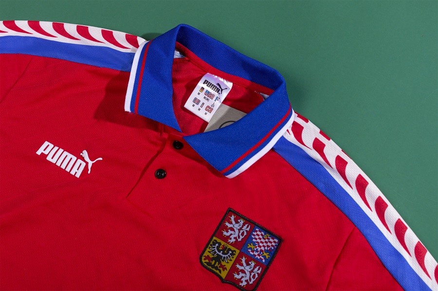 Nedved #4 Retro Czech Republic Home Jersey 1996/98