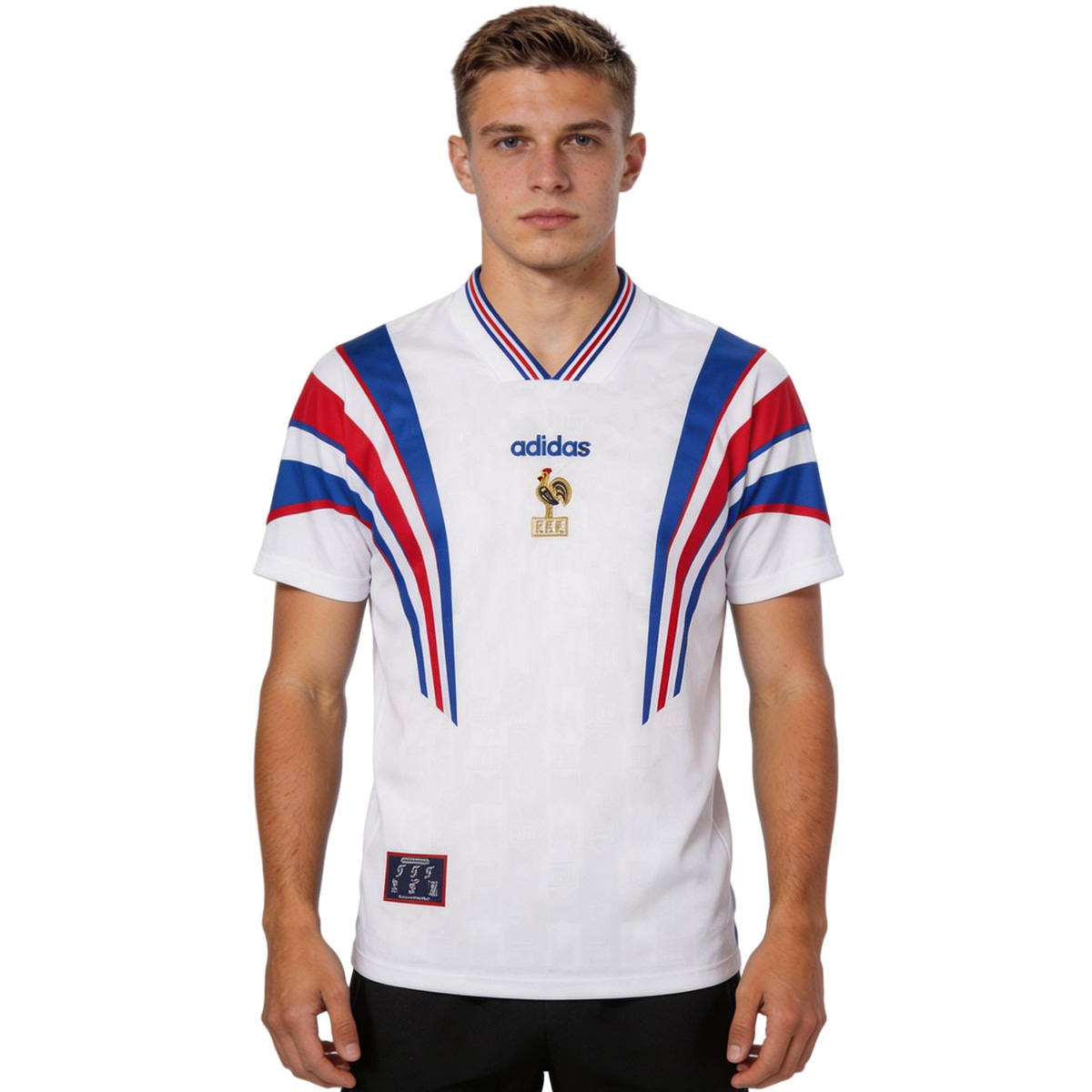 Retro France Away Jersey Euro Cup 1996
