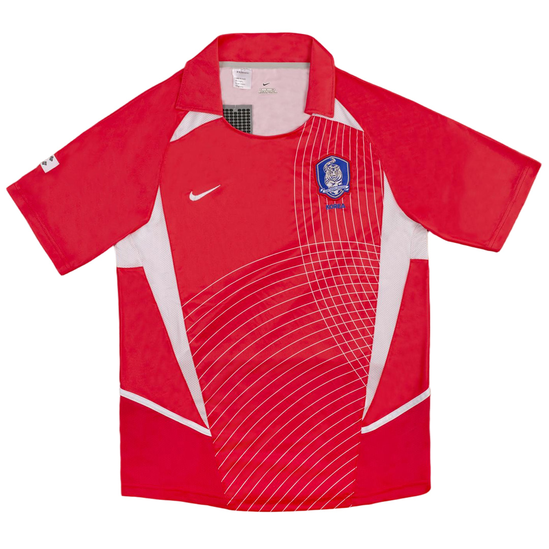 J S PARK #21 Retro South Korea Home Jersey 2002