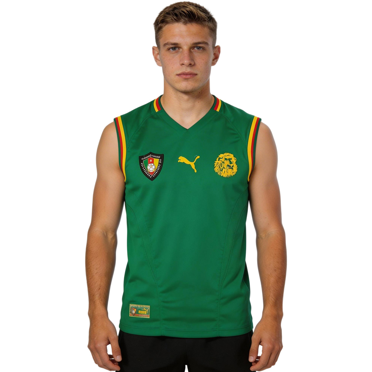 Retro Cameroon Home Jersey 2002
