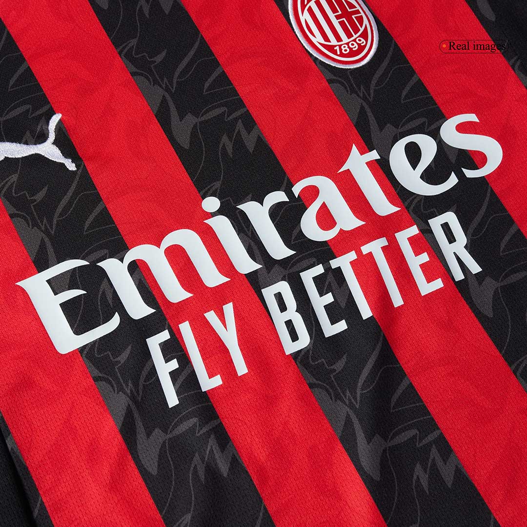 PULISIC #11 AC Milan Home Soccer Jersey 2025/26 Red&Black