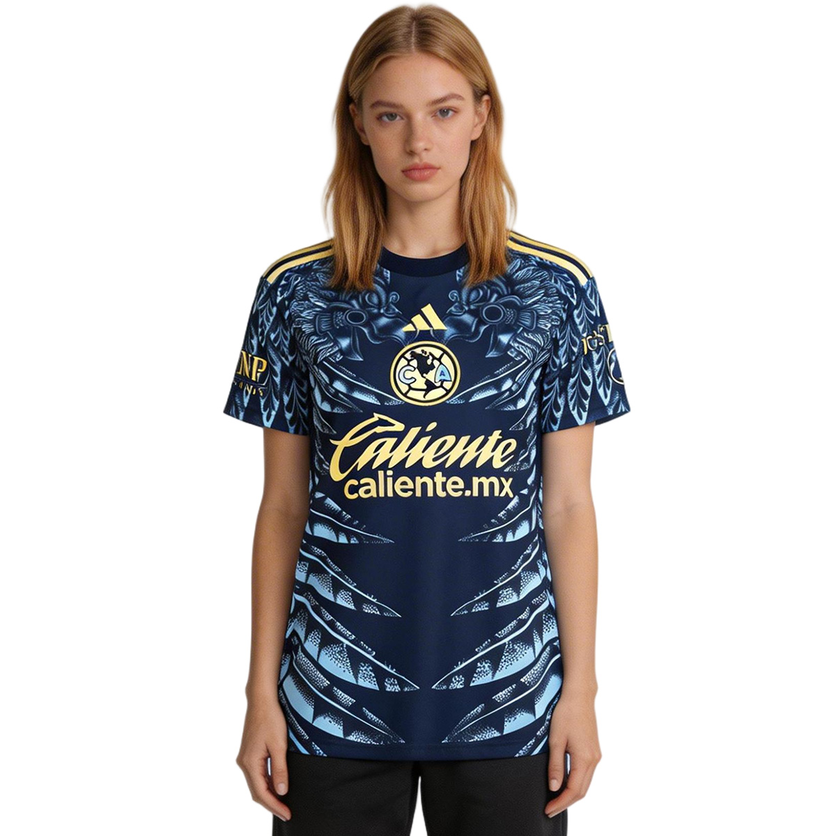Women's Club America Away Soccer Jersey 2025/26 Navy