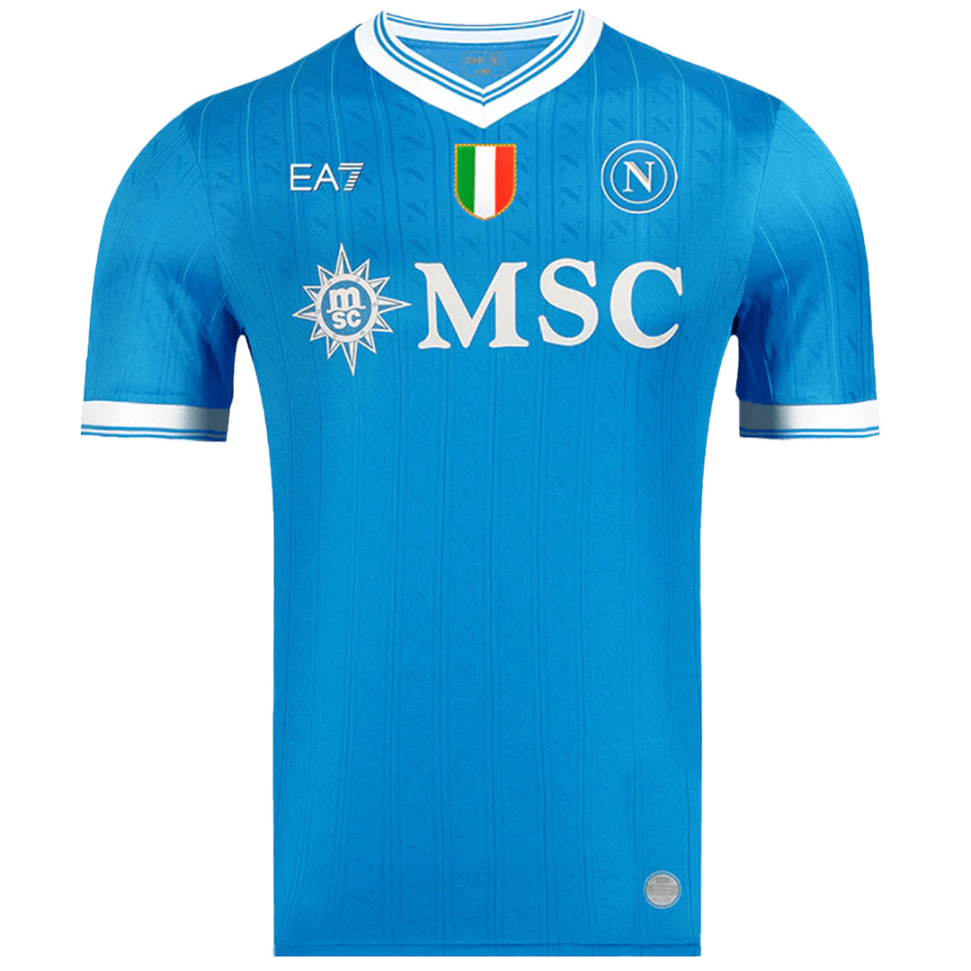 Authentic Napoli Home Soccer Jersey 2025/26 Blue