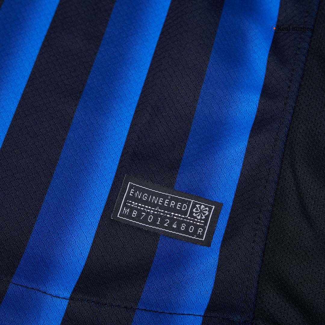 Inter Milan Home Soccer Jersey Kit(Jersey+Shorts+Socks) 2025/26 Blue&Black