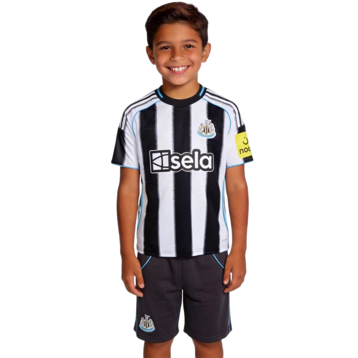 Kid's Newcastle United Home Jersey 25/26 Black&White