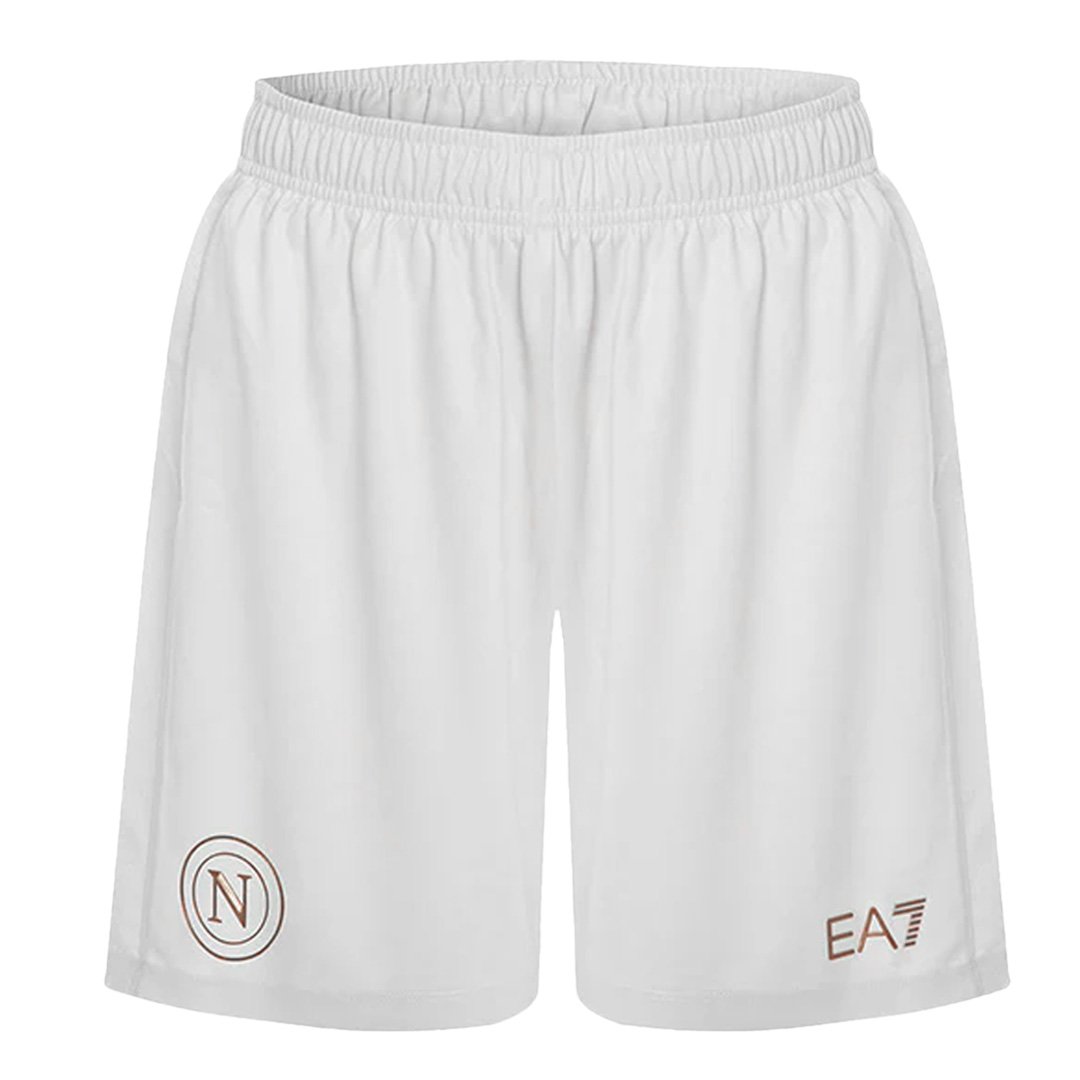Napoli Away Shorts 25/26 White