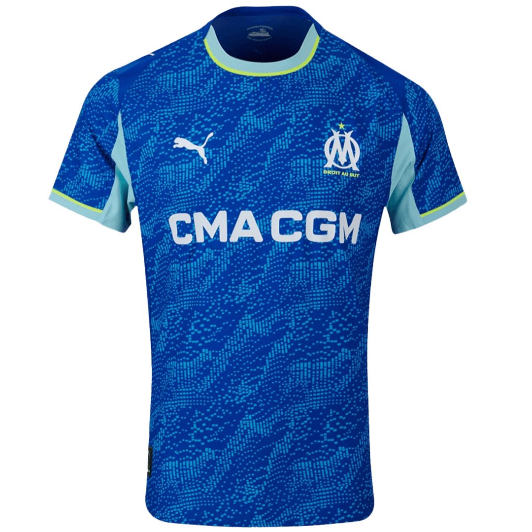 Authentic Marseille Third Away Soccer Jersey 25/26 Blue