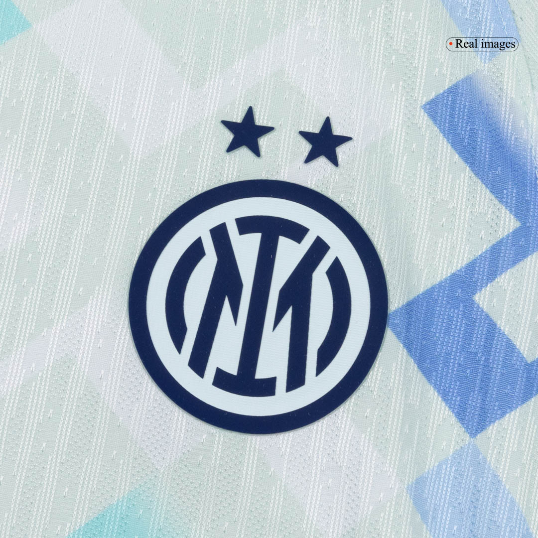 DUMFRIES #2 Authentic Inter Milan Away Soccer Jersey 2025/26 Blue