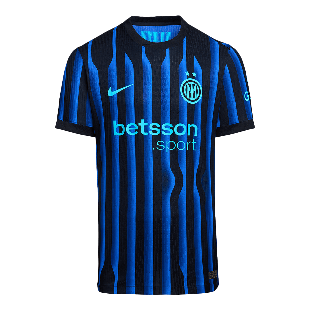 PAVARD #28 Authentic Inter Milan Home Soccer Jersey 2025/26 Blue&Black