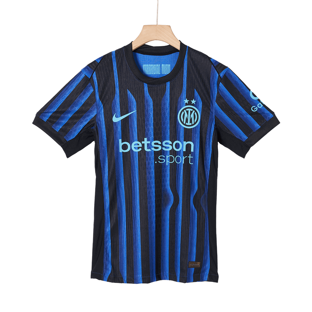 PAVARD #28 Authentic Inter Milan Home Soccer Jersey 2025/26 Blue&Black