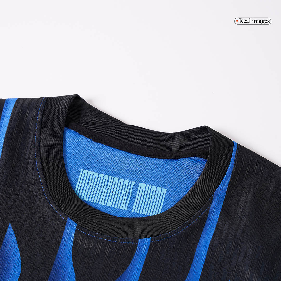 PAVARD #28 Authentic Inter Milan Home Soccer Jersey 2025/26 Blue&Black