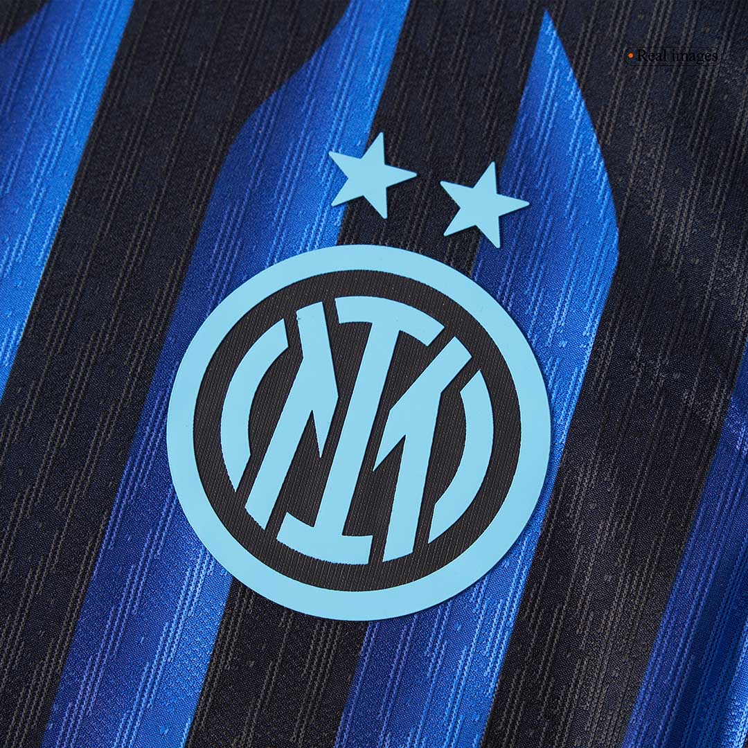 PAVARD #28 Authentic Inter Milan Home Soccer Jersey 2025/26 Blue&Black
