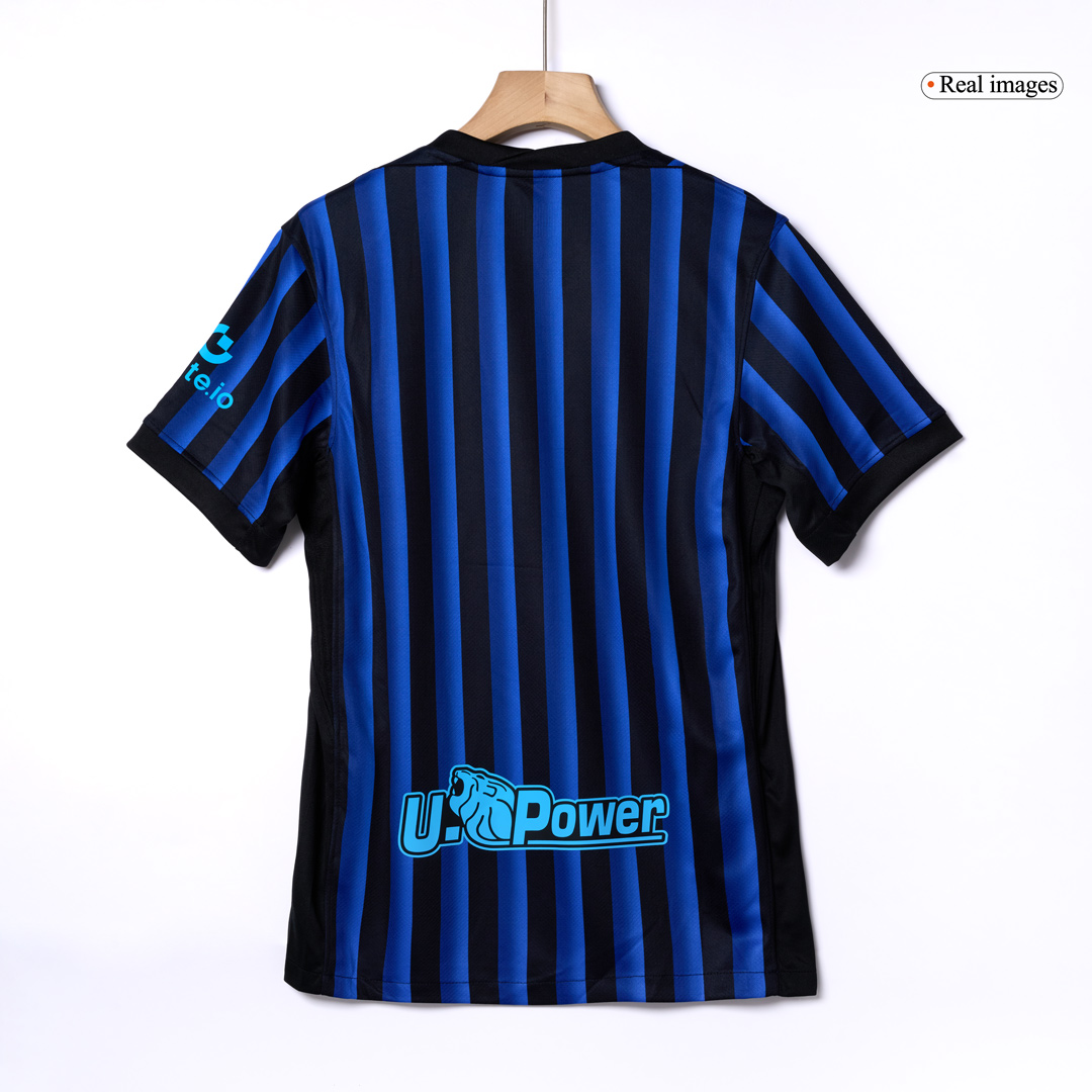 DUMFRIES #2 Inter Milan Home Soccer Jersey 2025/26 Blue&Black