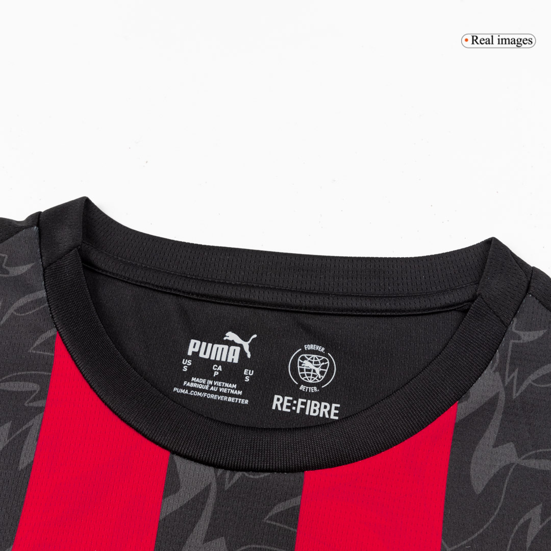 FOFANA #19 AC Milan Home Soccer Jersey 2025/26 Red&Black