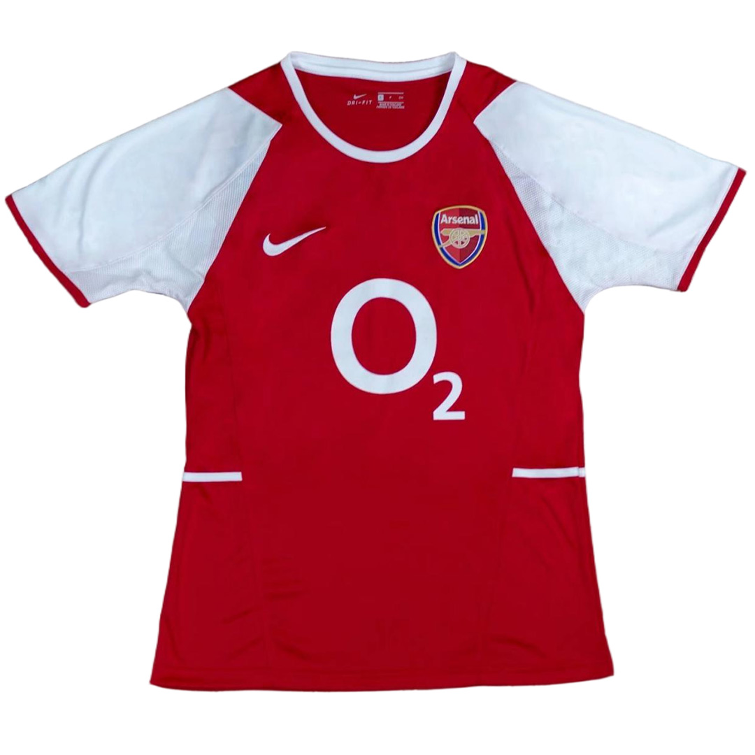 Arsenal Retro Jersey Home 2002/04