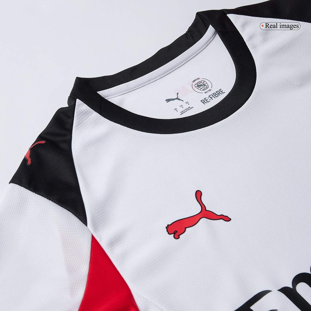 PULISIC #11 AC Milan Away Soccer Jersey 2025/26 White