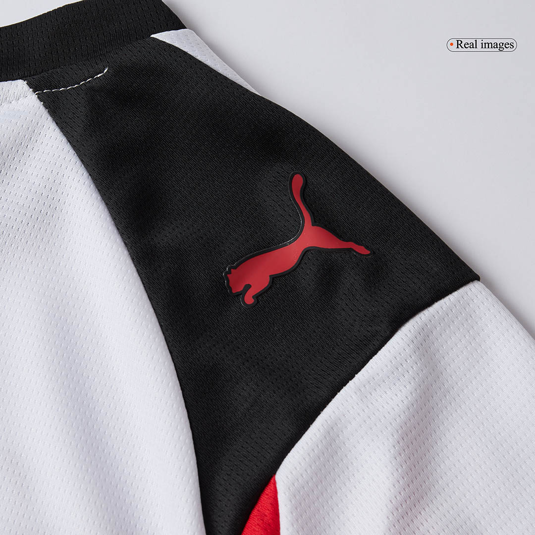 PULISIC #11 AC Milan Away Soccer Jersey 2025/26 White