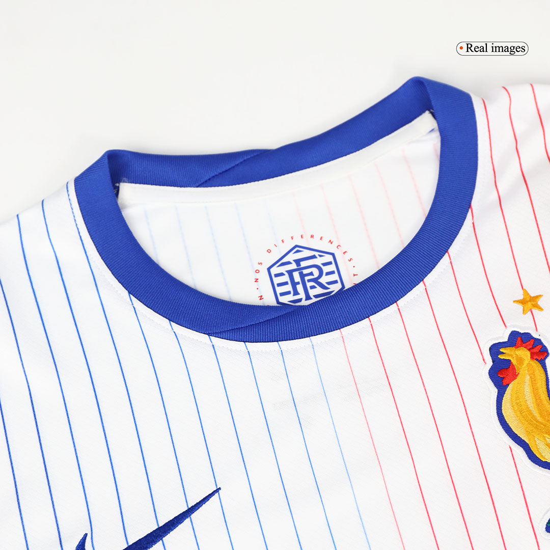 L.HERNANDEZ #21 France Euro Away Soccer Jersey 2024 White