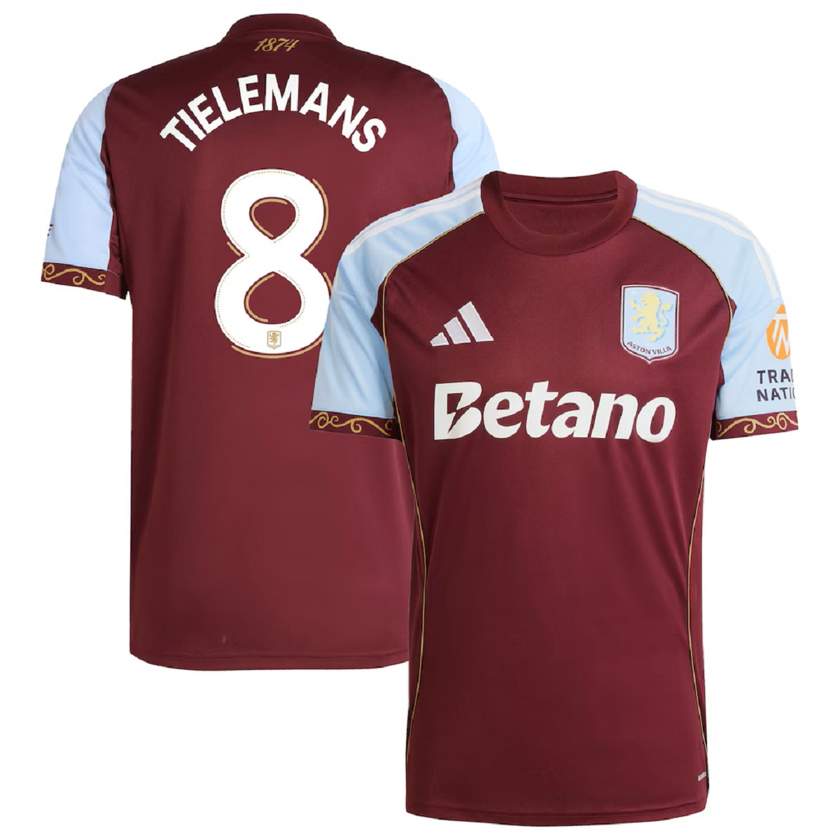 Aston Villa Home Jersey 2025/26