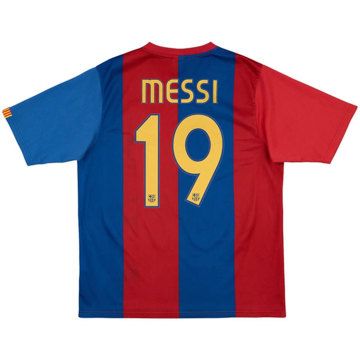 Ronaldinho #10 Retro Barcelona Home Jersey 2006/07