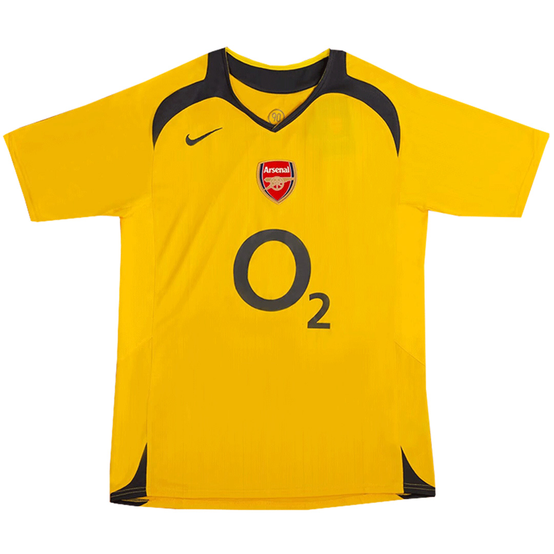 Bergkamp #10 Retro Arsenal Away Jersey 2005/06