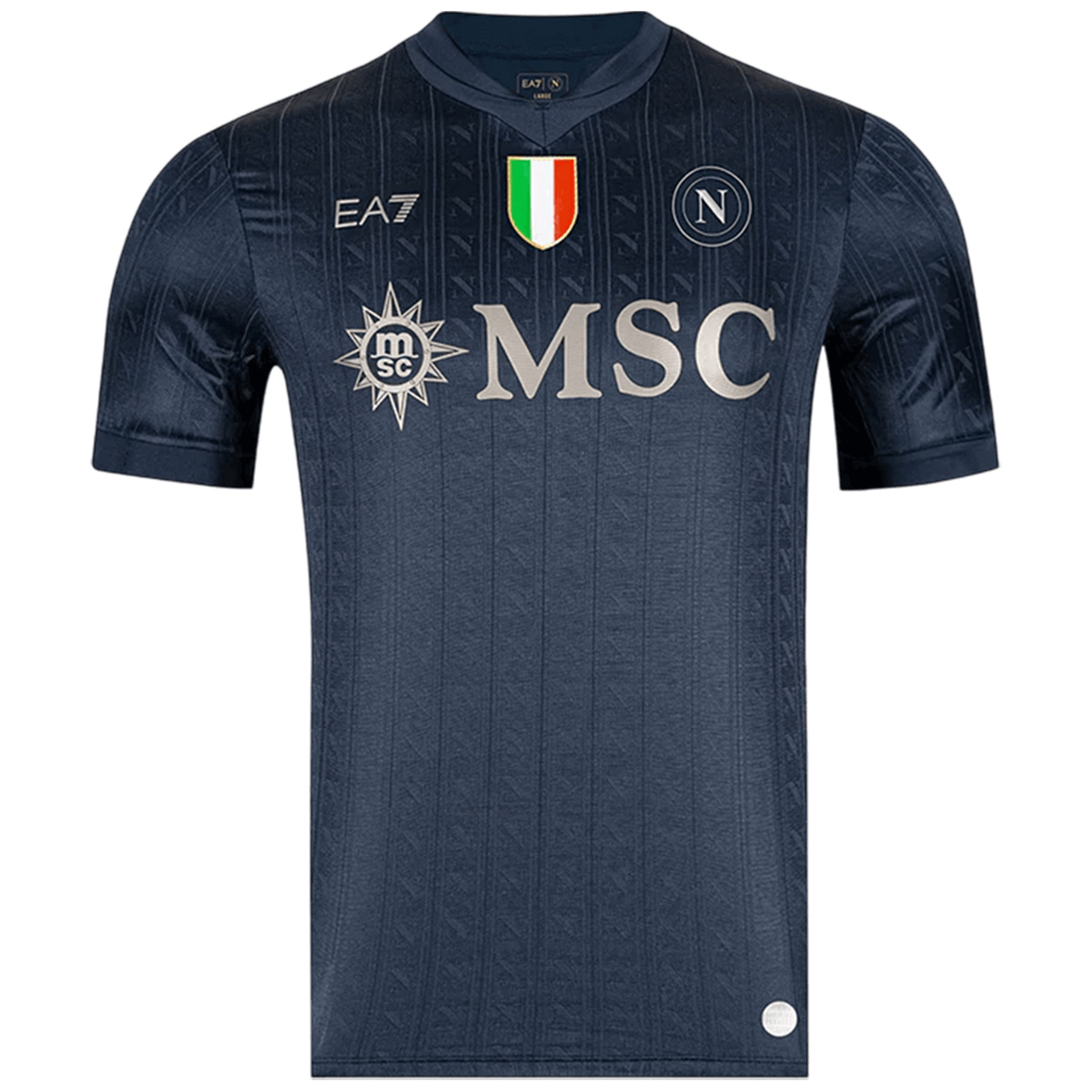 Napoli Third Europe Soccer Jersey 25/26 Black