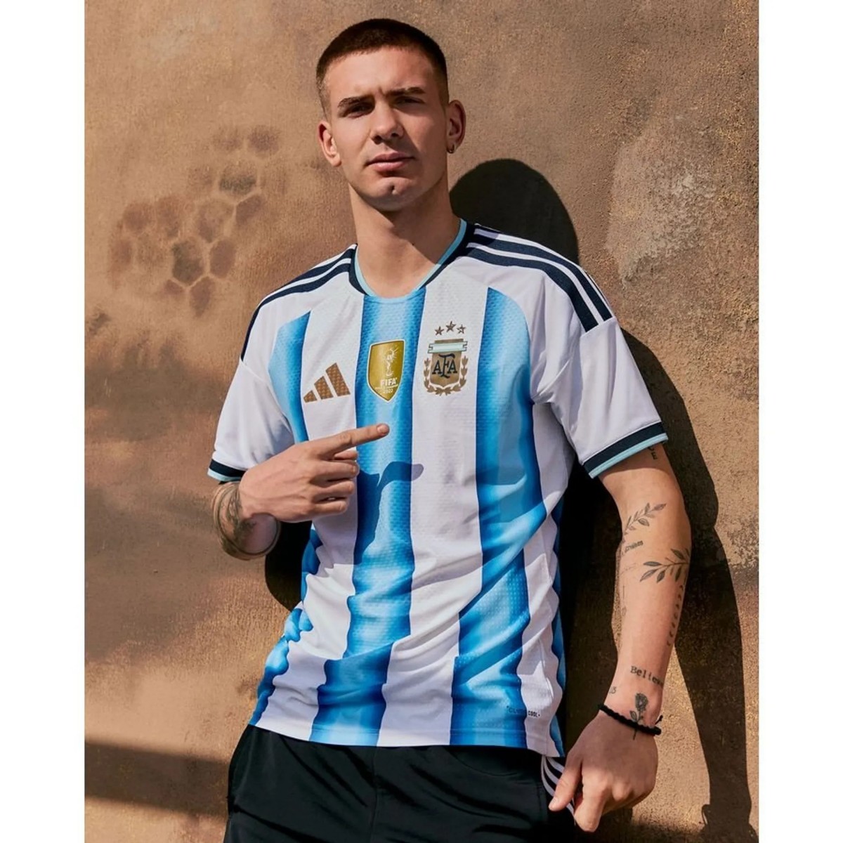 MESSI #10 Player Version Argentina Home Soccer Jersey World Cup 2026 Blue&White