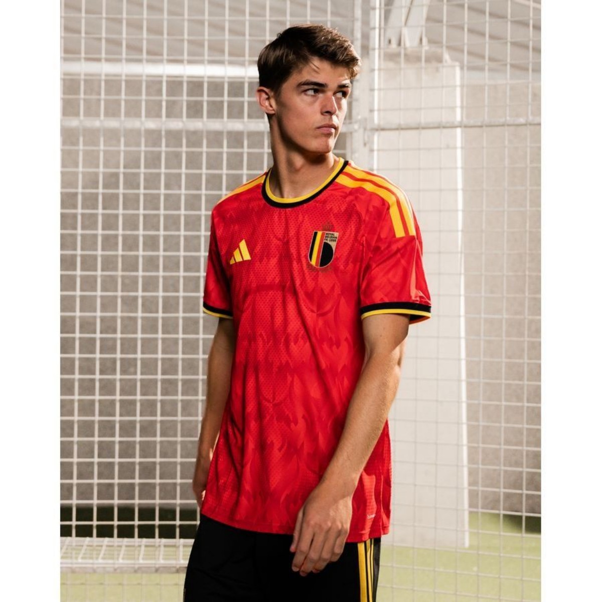 Player Version Belgium Home Soccer Jersey World Cup 2026 Red