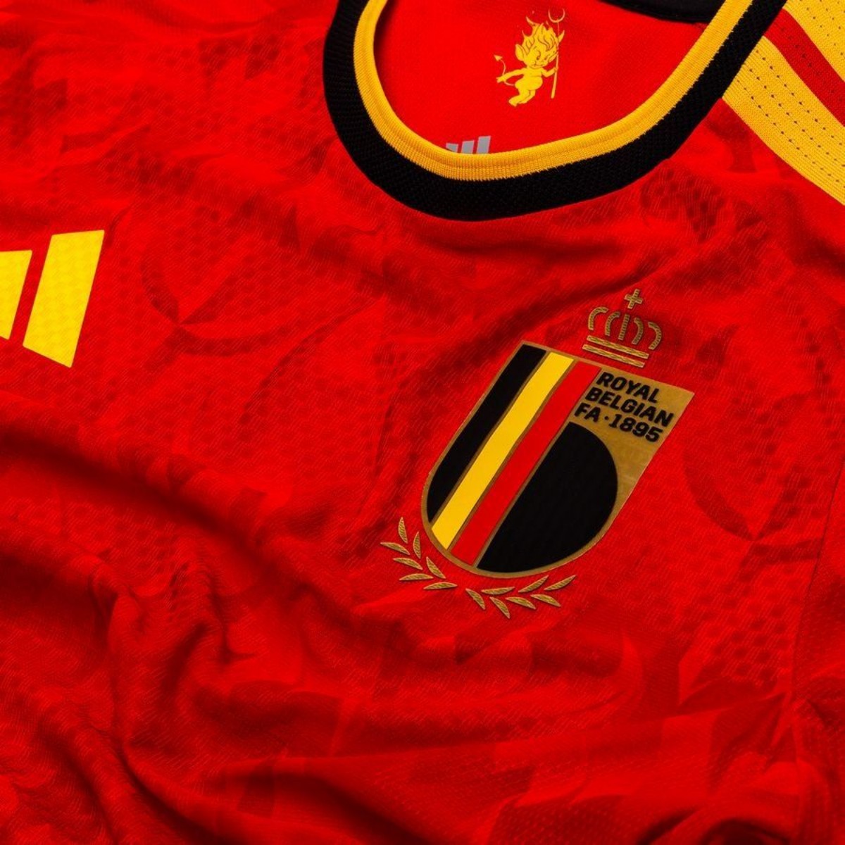 Player Version Belgium Home Soccer Jersey World Cup 2026 Red