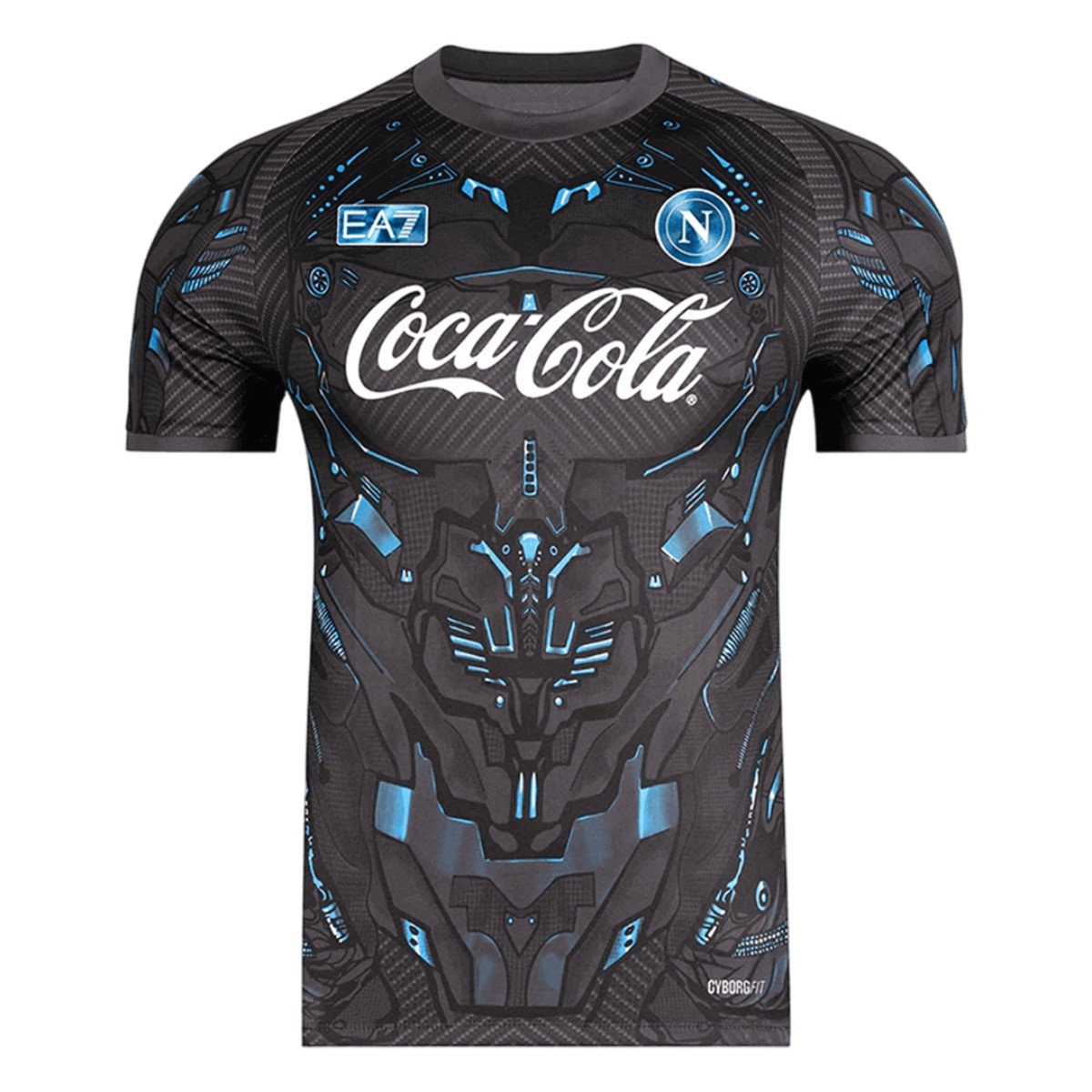 Napoli Pre-Match Soccer Jersey 25/26 Black