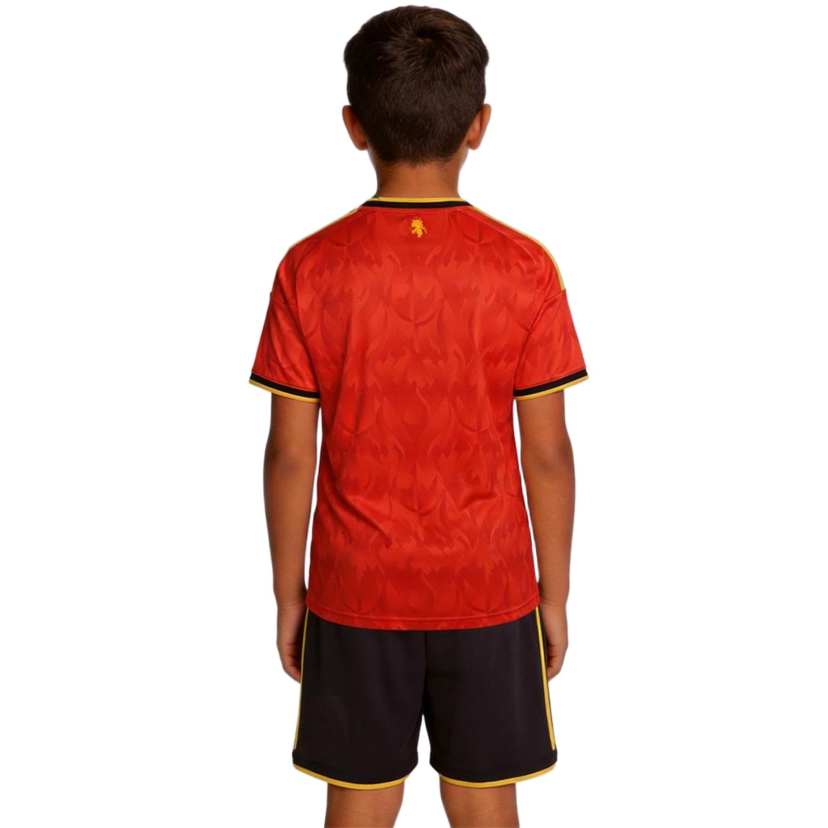 Kid's Belgium Home Soccer Jersey Kit(Jersey+Shorts) World Cup 2026 Red