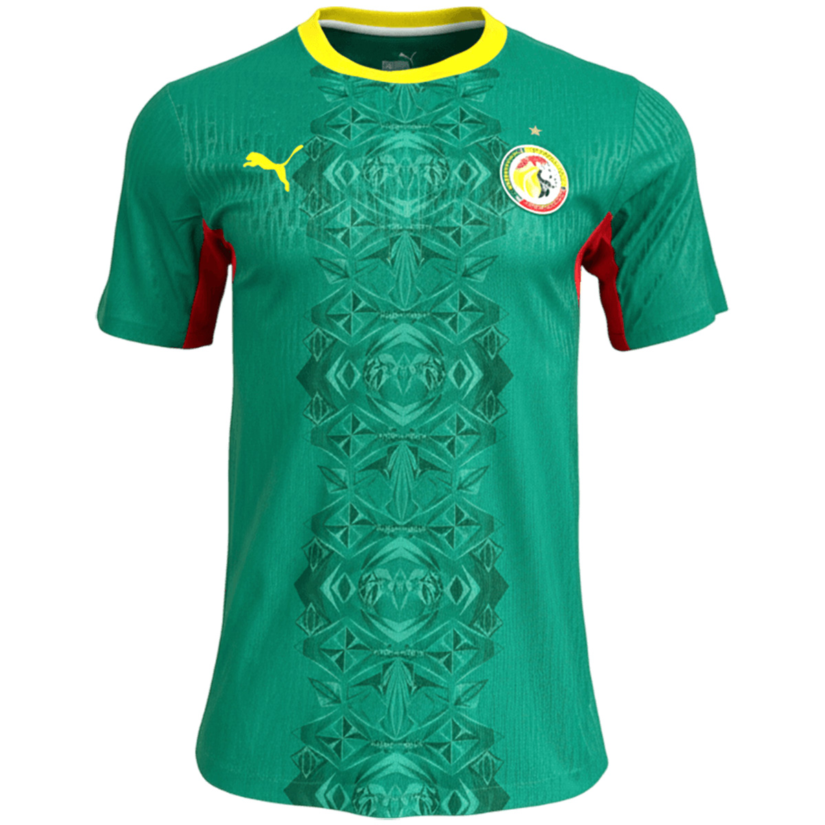 Player Version Senegal Away Soccer Jersey World Cup 2026 Green