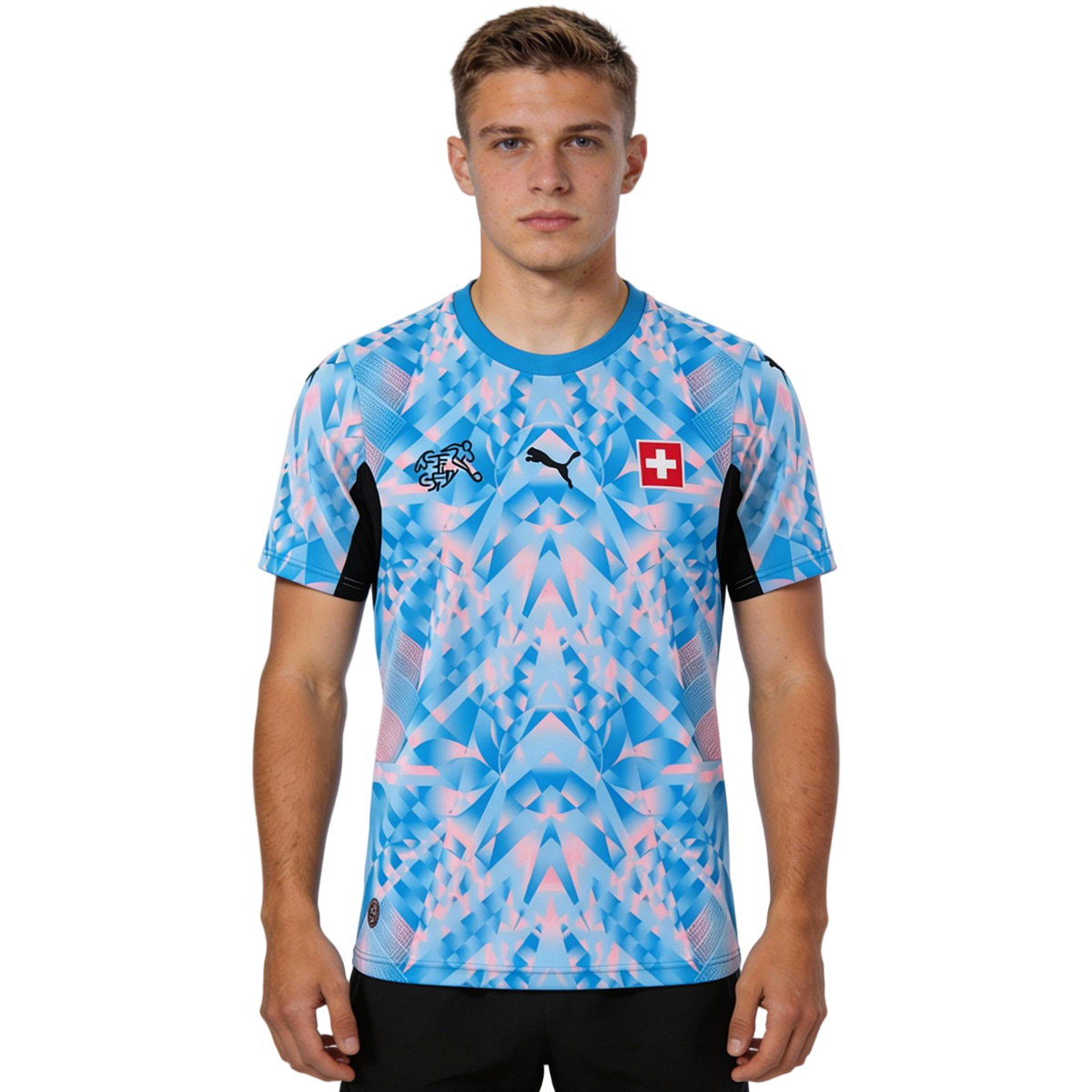Switzerland Goalkeeper Soccer Jersey World Cup 2026 Blue